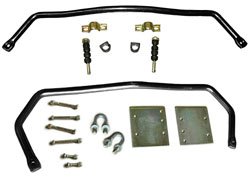 Classic Performance Products Front Sway Bar For 1965-70 Chevy Impala, High Performance, CPP CP864U-BLACK, Made In USA