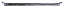 1960-66 Chevy & GMC Truck Door Sill Plate, Chrome