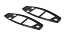 1970-72 Chevrolet & GMC Truck Exterior Sport Mirror Gasket, L/H or R/H