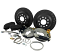 POL - 12" Rear Disc Brake Conversion, GM 10-12 Bolt BLACKOUT, Baer