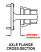 Ford 9" axle offset diagram