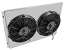 1966-67 Chevy Chevelle Electric Fan and Shroud Kit, Dual 12" Fans, SBC