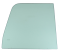 1955-59 Chevy & GMC Truck Replacement Side Door Glass, Green Tint