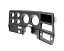 1978-80 Chevrolet / GMC Truck Dash Bezel, Black with Chrome Details