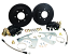 1963-70 Chevy C10 Black Out Disc Brake Conversion Kit, Rear 6-Lug