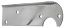 1967-76 Chevy/GMC Tail Light Bracket, Stepside, Polished Stainless Steel