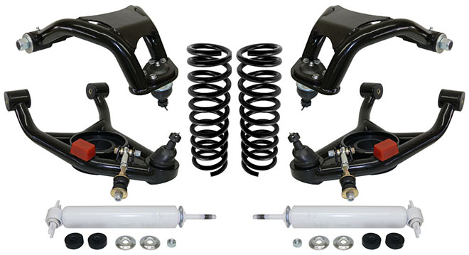 stage adjustable shocks 9 3 Kit Tubular Chevelle 72 1968 Stage with Suspension